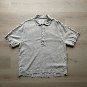 Abercrombie & Fitch Summer linen-blend Popover